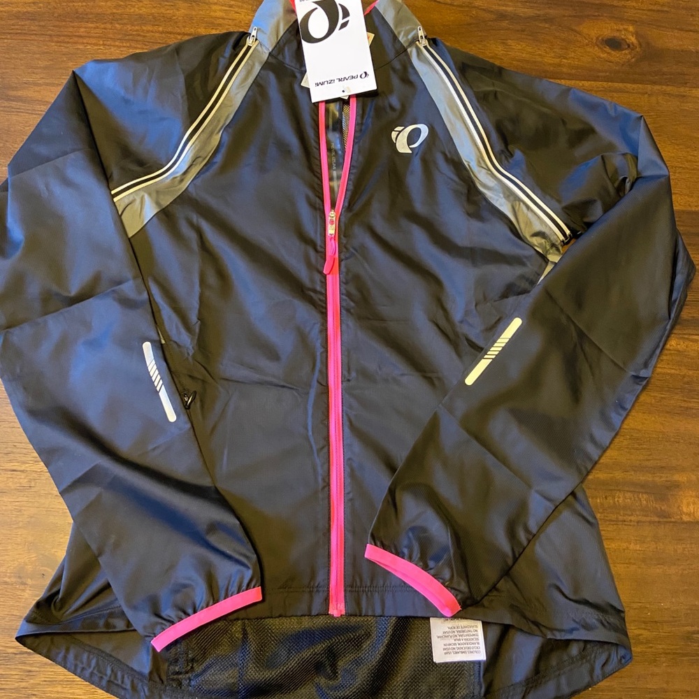 Pearl Izumi reflective jacket NWT